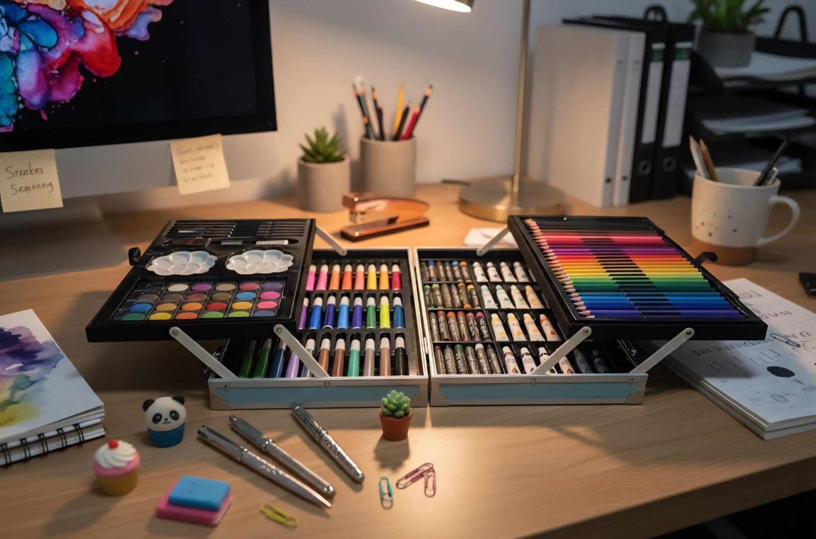 145-Piece Space theme Art Kit for extra ordinary minds🎨