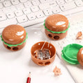 Burger Shape Double Hole Pencil Sharpener