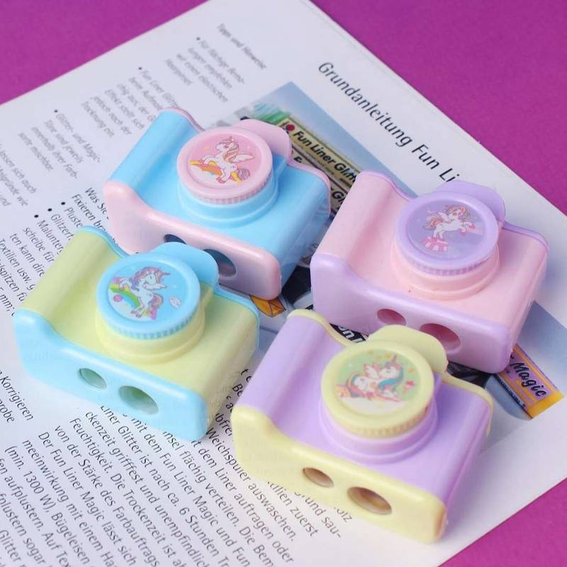 Camera Kawaii Fancy Sharpener for Kids | Cute Cartoon Sharpener✨