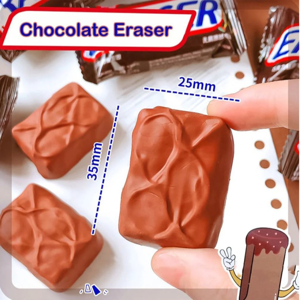 Cute Chocolate Bar Eraser