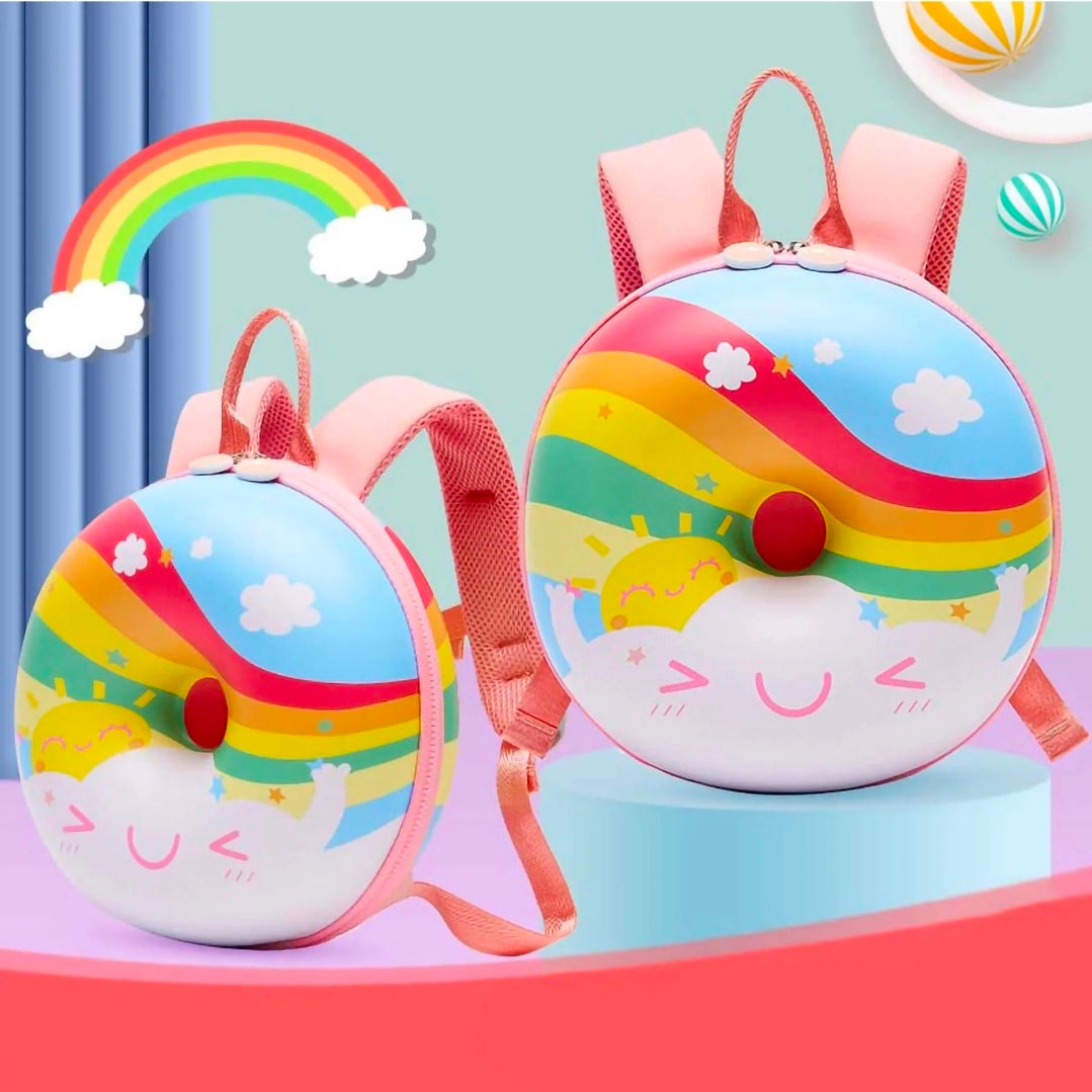 Sweet Donut Shaped School Bag for Kids