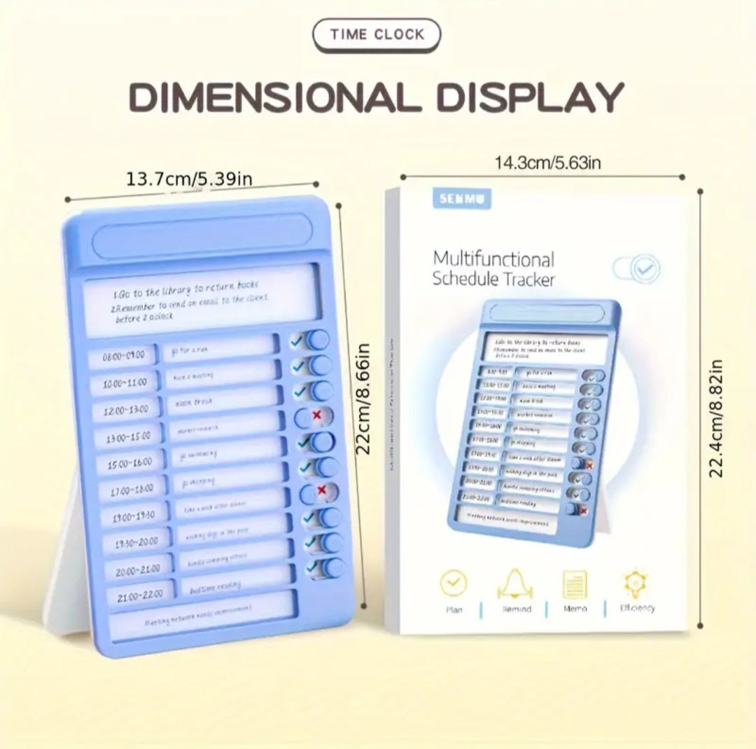 Self-Discipline Multifunctional Habit Tracker