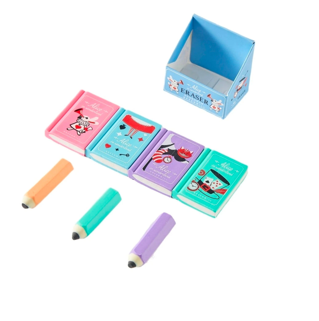 ✏️📖 Smart Start to School – Book & Pencil Erasers!