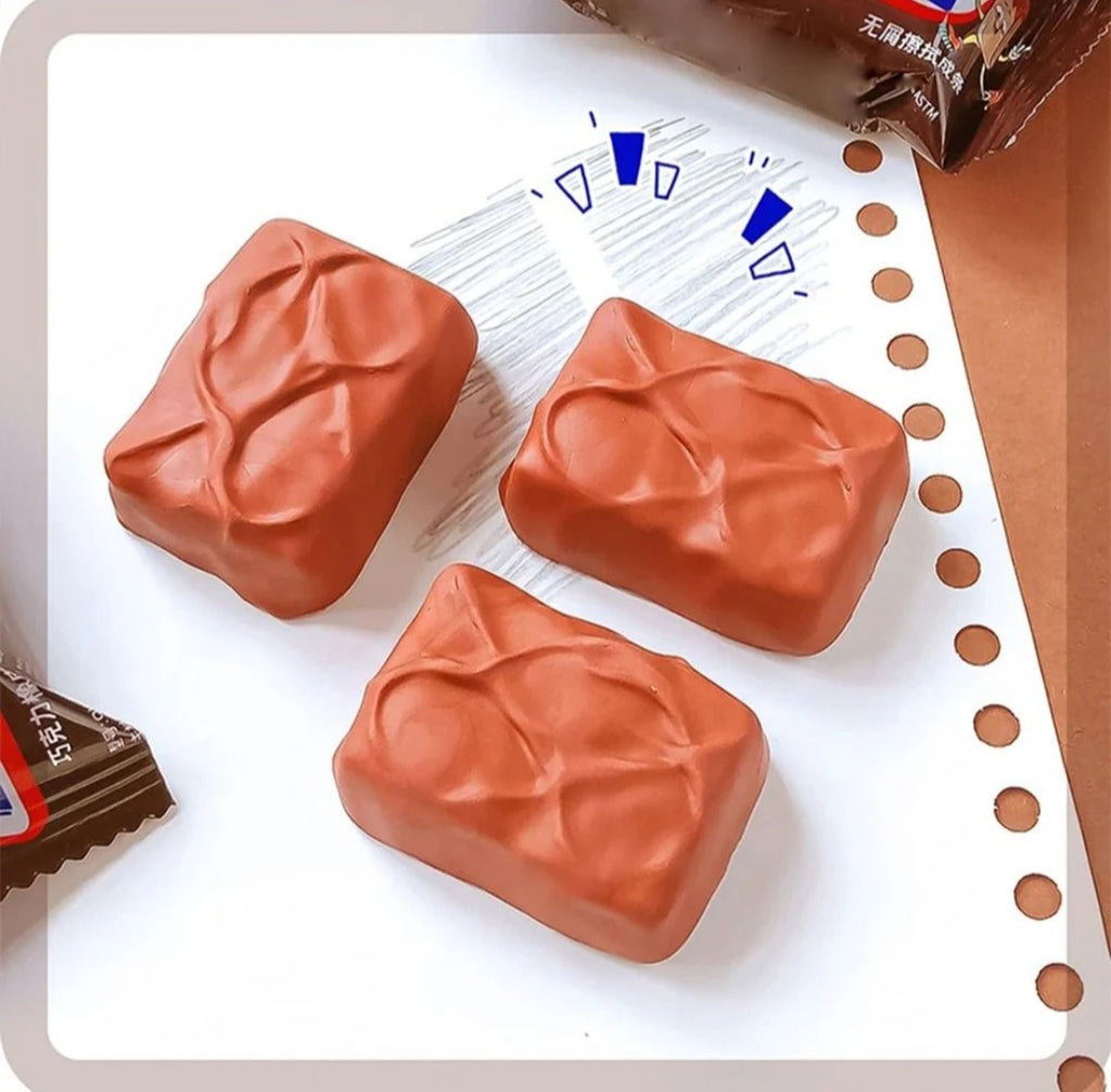 Cute Chocolate Bar Eraser
