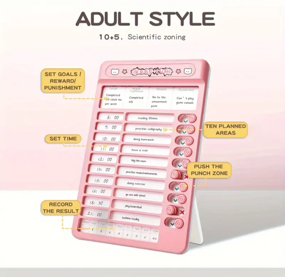 Self-Discipline Multifunctional Habit Tracker