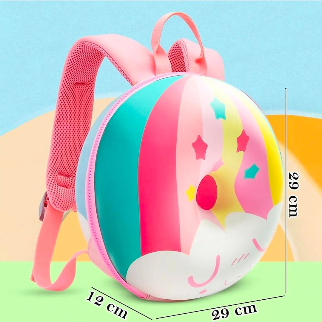 Sweet Donut Shaped School Bag for Kids