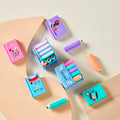 ✏️📖 Smart Start to School – Book & Pencil Erasers!
