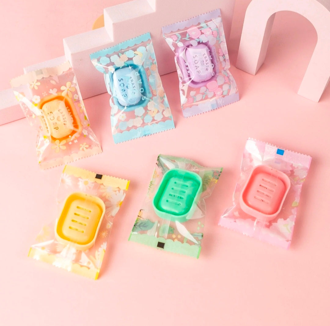 Mini Bathing Soap Eraser